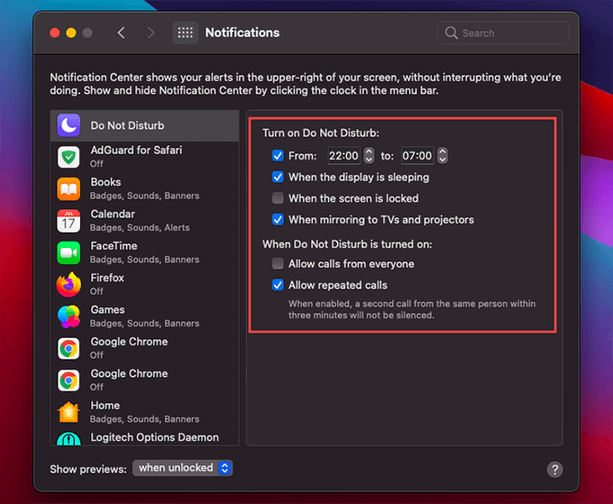 turn off the sound for text message alerts on mac